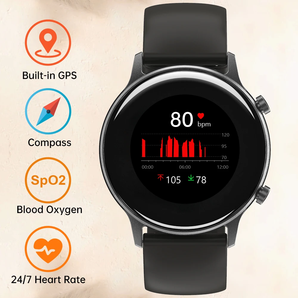 UMIDIGI-Smartwatch Urun, GPS, 1.1 