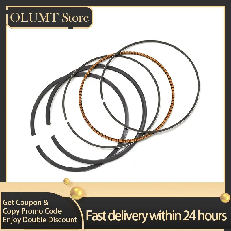 Motorcycle Accessories Cylinder Bore Size 67mm Piston Rings Full Kit For KAWASAKI TW200 BW200 TW 200 BW 200 1988-2015 1985-1988