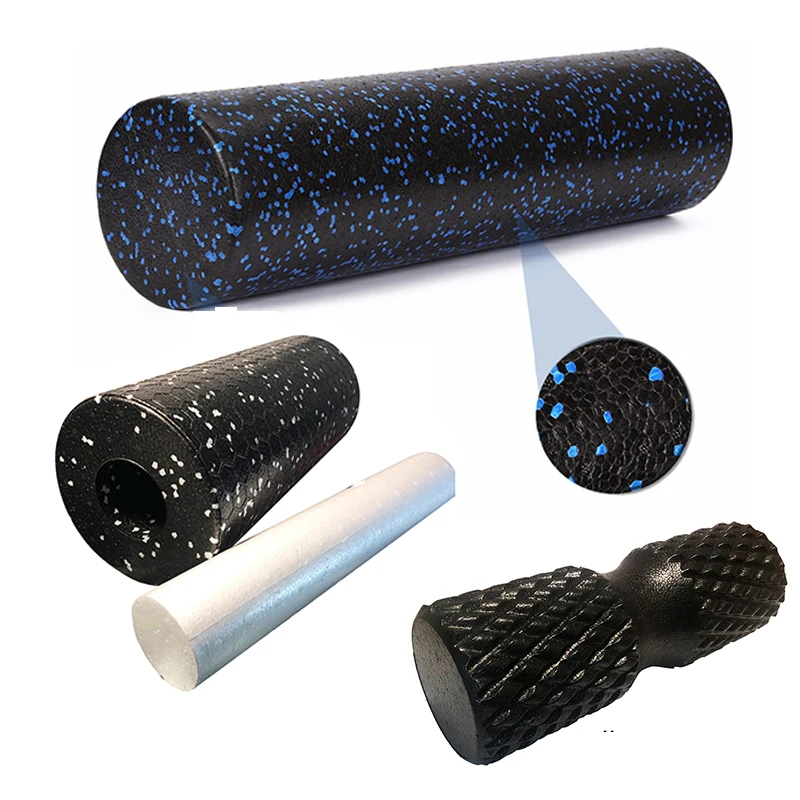 EPP Yoga Massage Roller Trigger Point Fitness Foam Roller Travel Sized High Density Extra Firm for Physical Therapy Balance