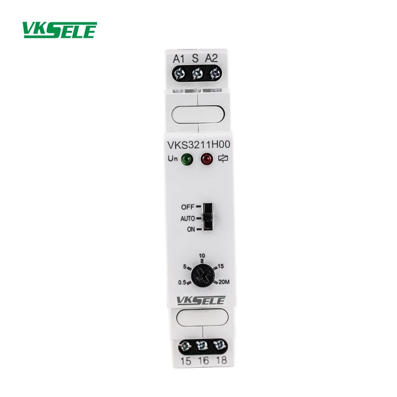 VKS3211 16A manual timer delay switch 110V 220V AC timer delay