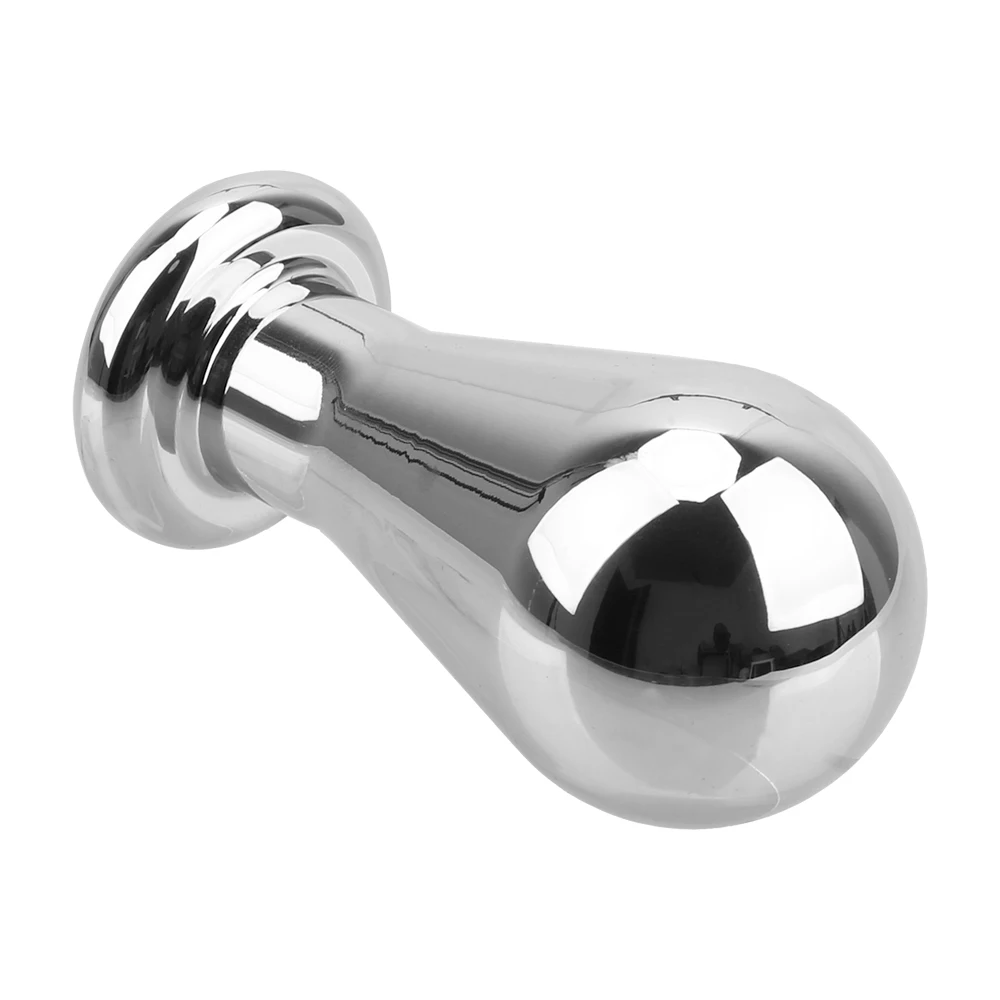 Super Large Size Huge Aluminium Alloy Jewel Crystal Anal Beads Butt Plug Ball Insert Sex Toy Men And Women Adult Products