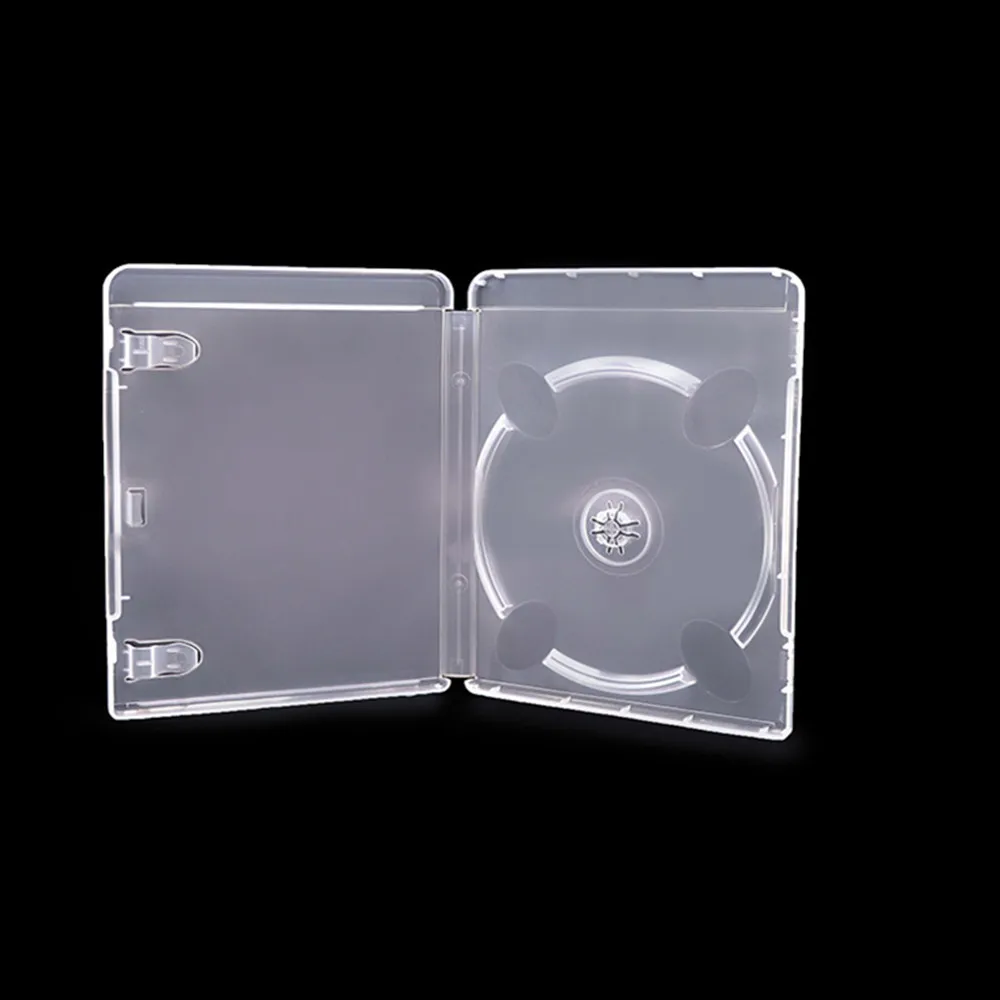 100pcs Transparent White CD Box Game Case For PlayStation PS3