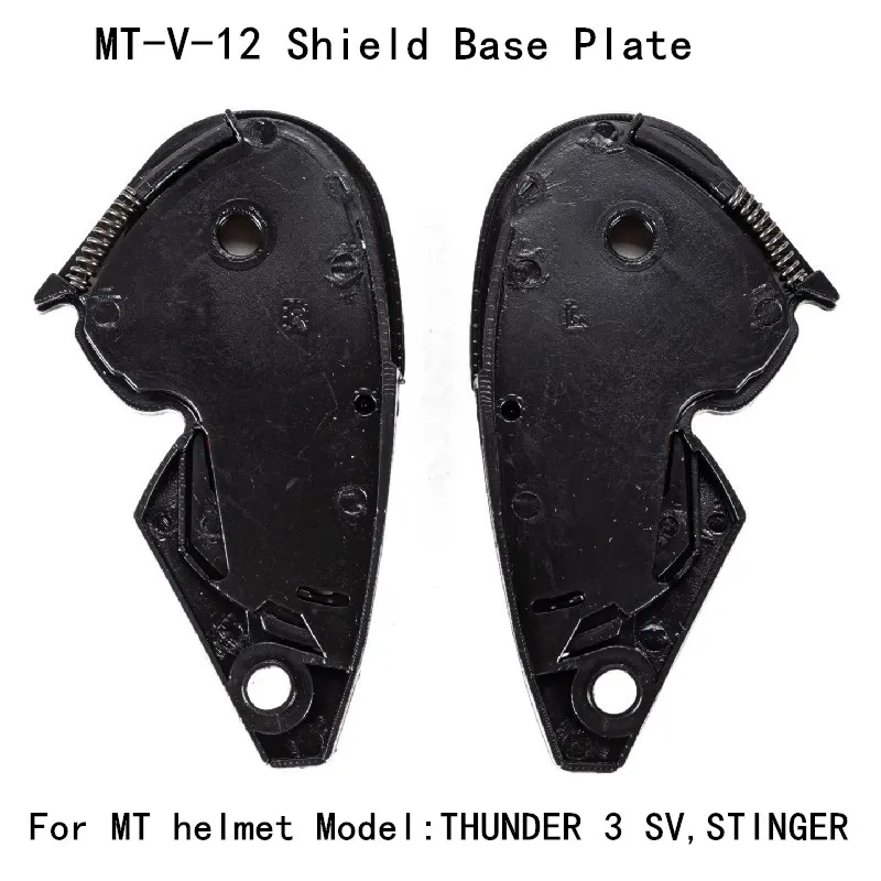 helmet glass holder For MT STINGER THUNDER 3 SV Replacement parts helmet windshield base plate MT-V-12 glass holder