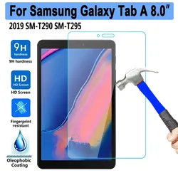 9H Tempered Glass Film for Samsung Galaxy Tab A 8.0 2019 T290 T295 T297 SM-T290 Tablet Screen Protective Glass Film Cover