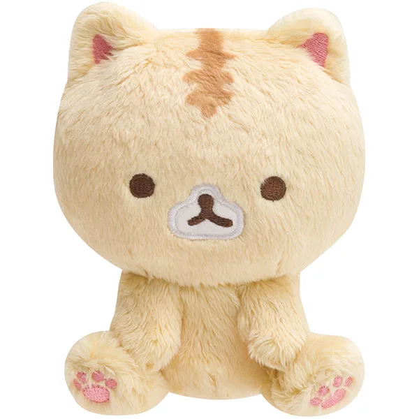 Rilakkuma Corocoro Coronya Cat Plush Toy Kawaii Stuffed Animals Cute Anime Plushie Kids Toys for Girls Children Birthday Gift