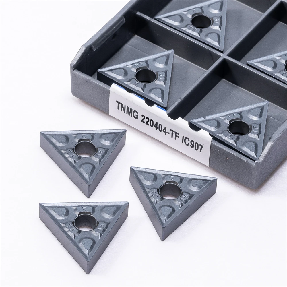높은 품질 10pcs TNMG220404 TF IC907 터 닝 도구 카바 이드 Lnsert 선반 커터 터 닝 도구 TNMG 220404 CNC 하드 합금 블레이드