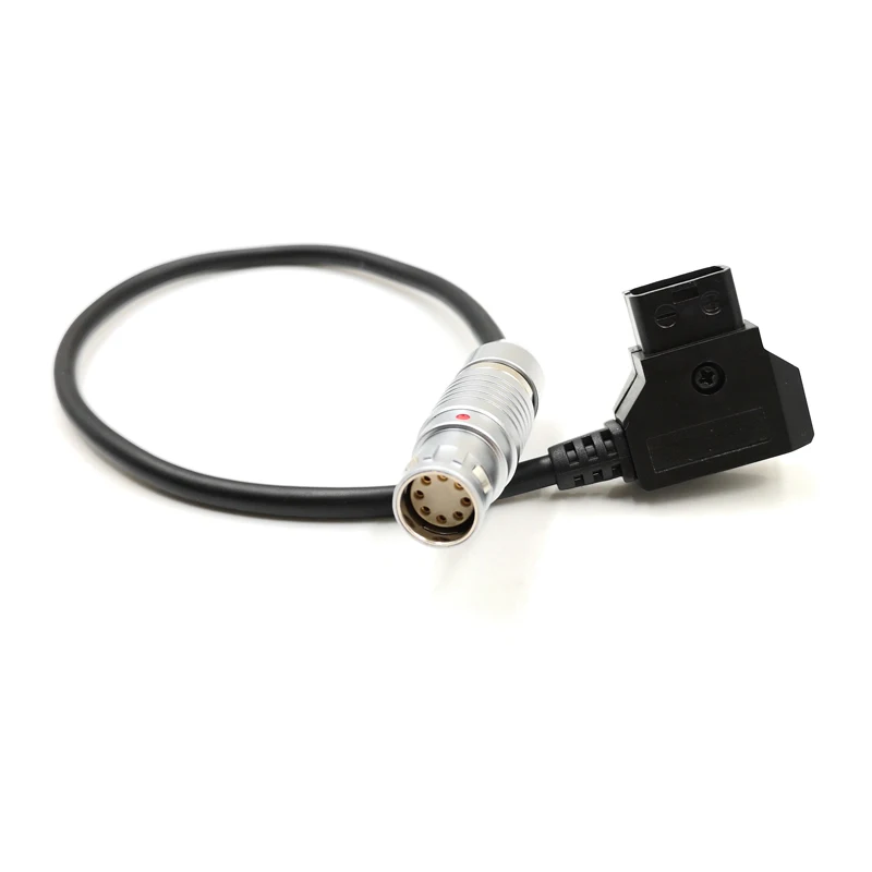 ARRI Mini LF / ARRI ALexa Mini/ AMIRA Power Cable dtap to 8pin female 90 degree elbow power cord