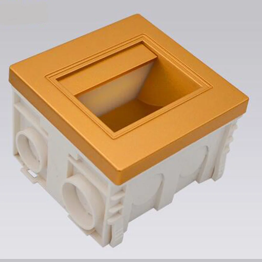 Mounting Box for 86*86mm  Wall Switch and Socket Wallpad Cassette Universal White Wall Back Junction Box 86 type