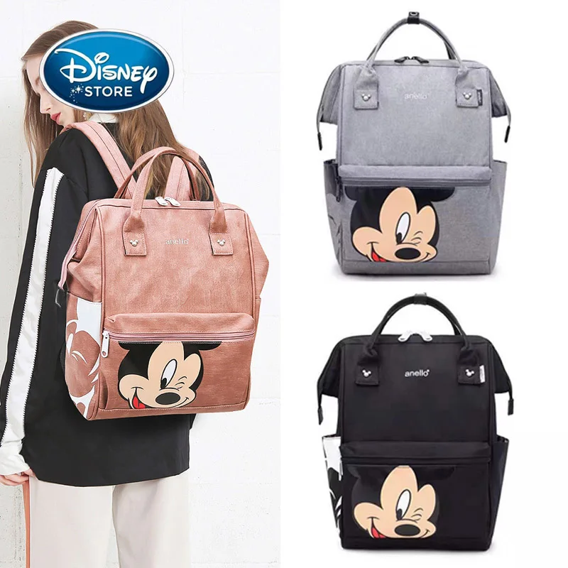 Disney Mickey Mouse Women Backpack Diaper Bag Mummy Bag Maternity For Baby Care Nappy Bags Waterproof Stroller Nursing Handbag