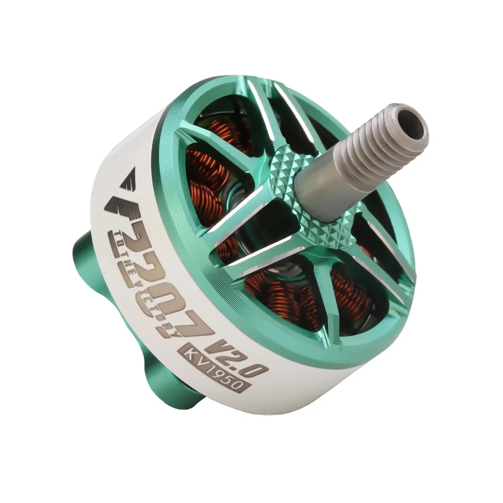 T-Motor Velox V2.0 V2306 2400KV 4S 1900KV 6S V2207 2550KV 4S 1950KV 1750KV 6S motore FPV per FPV Racing Freestyle 5 pollici droni