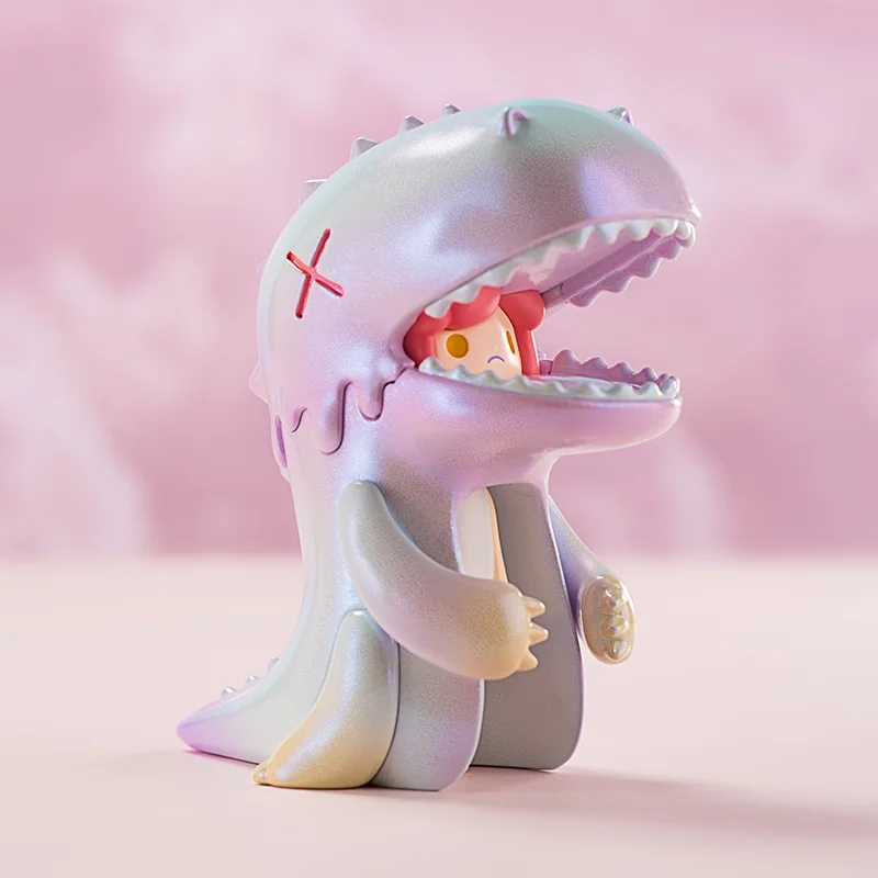 Dinosaur Girl Glare Series Blind Box Toys15-28 Daoguang Cool Tide Play Surprise Bag Kawaii Ornaments Girl Holiday Christmas Gift