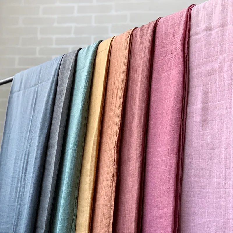 Muslin Đầm Cho Bé 70% Bamboo + 30% Cotton Cotton Swaddles Chăn Cho Bé Muslin Chăn 120x120cm
