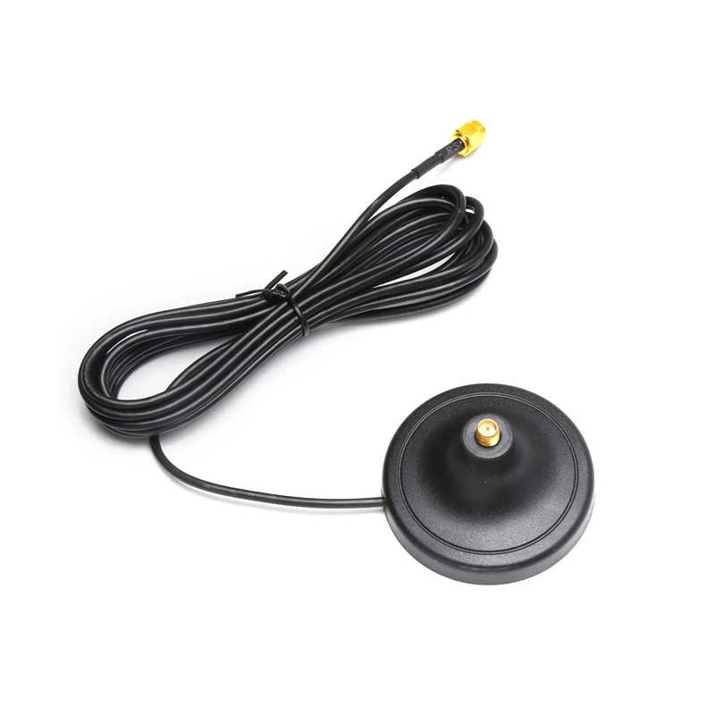 Przedłużacz anteny WiFi, kabel RG174 z czystej miedzi, 6 cm, magnetyczna podstawa, antena GSM GPRS 3G 4G 5G do routera, karty sieci bezprzewodowej.