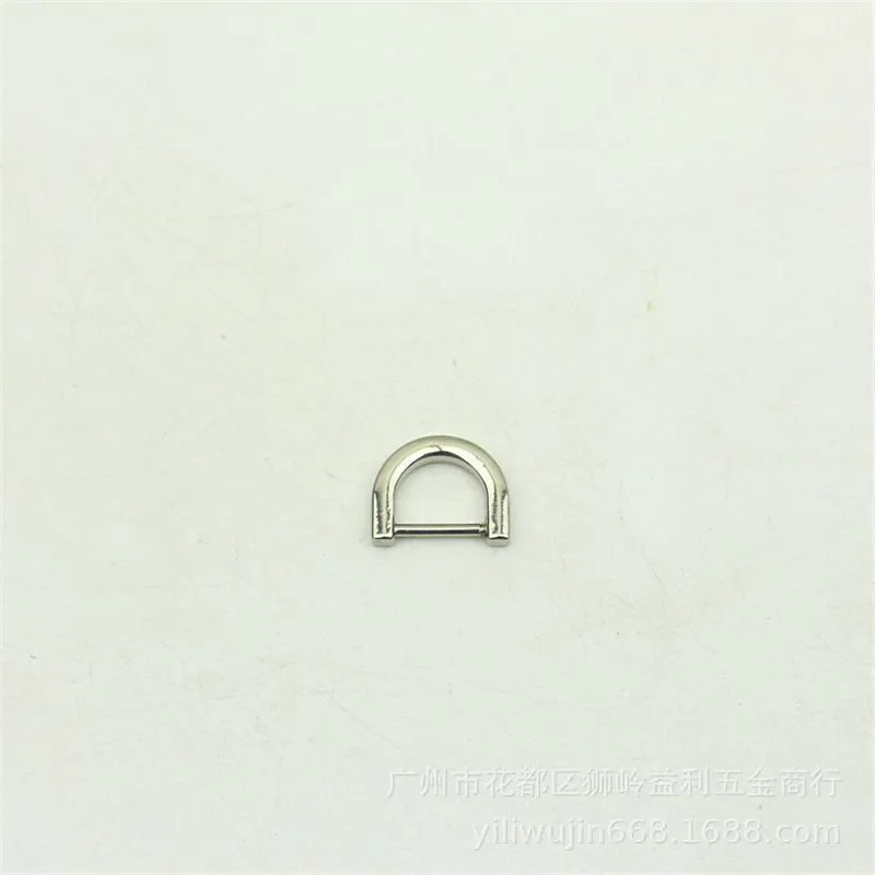 30Pcs 12mm 1/2 inch O D Ring Metal Buckles Backpack Strap Belt Dog Pet Collar Webbing Clasp DIY Leather Craft Bags Accessories