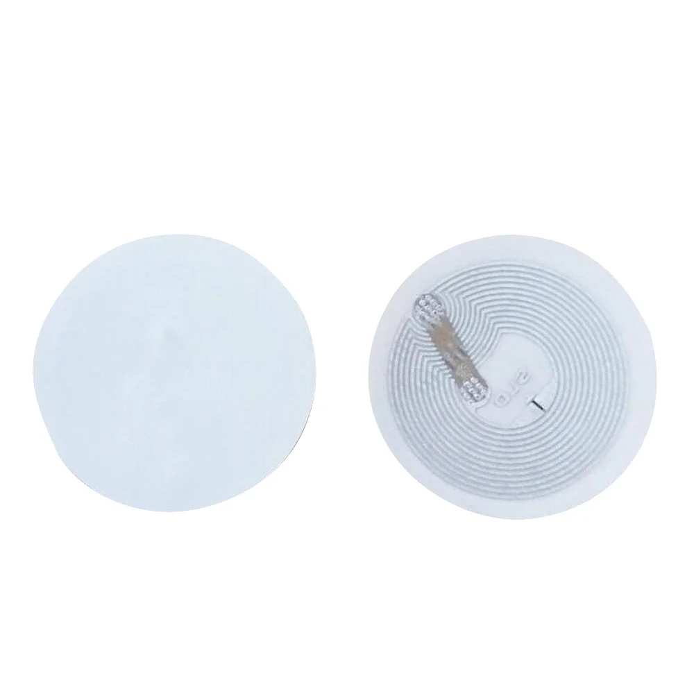 (10PCS/LOT) 25mm NFC FM1108 Tag Stickers Protocol ISO14443A13.56MHz Universal Label RFID Tags