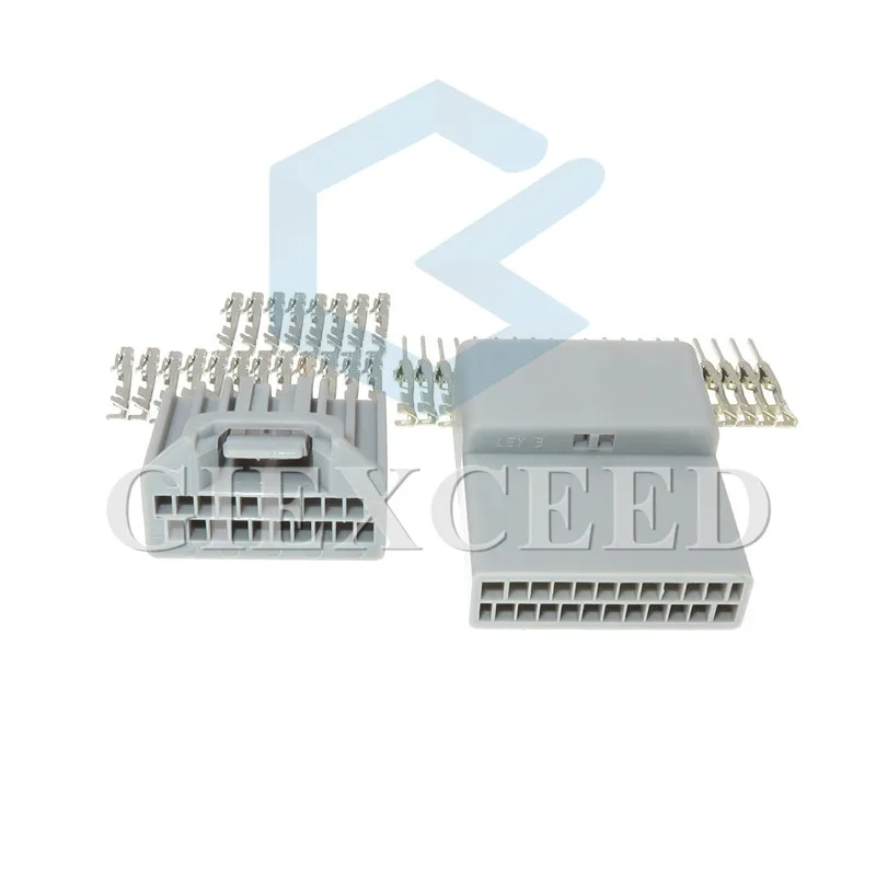 20 pinos mx34020sf1 auto cd conector de áudio do carro alto-falante de energia antena cabo soquete para honda