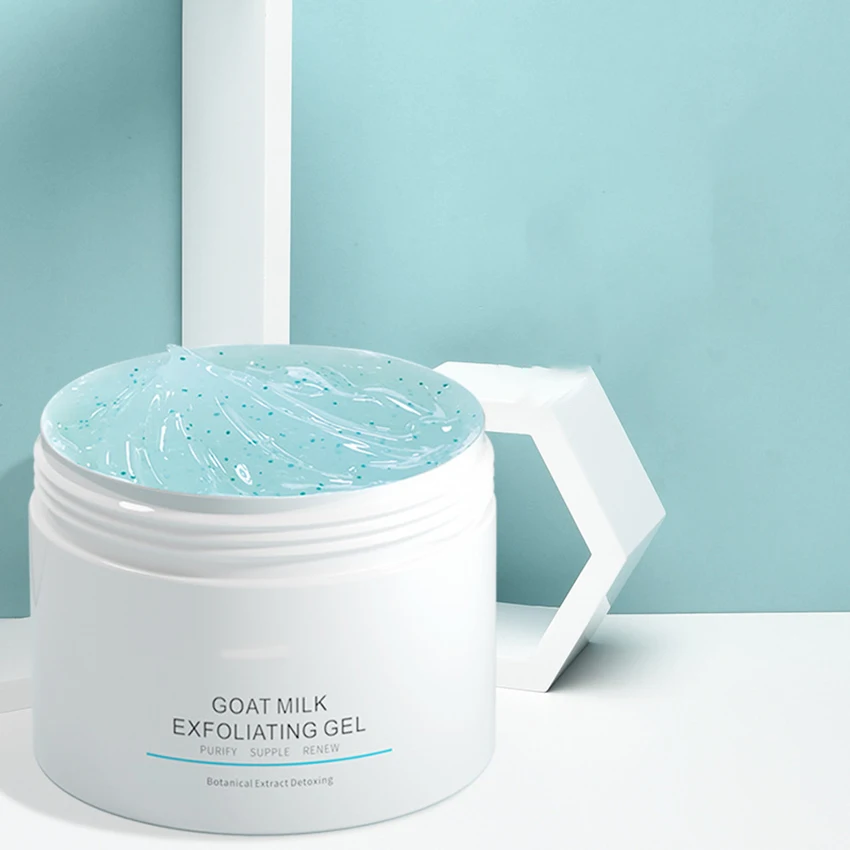 염소 밀크 바디 스크럽, 200g, 페이스 스크럽 & 엑스 폴리 에이 팅 바디 스크럽, 스트레치 마크, 풋 스크럽, 여성용 선물