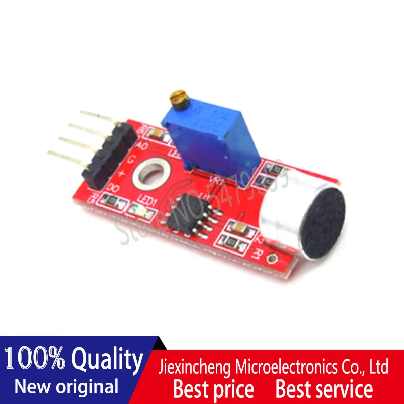 10 шт. KY-037 Высокочувствительный модуль датчика микрофона