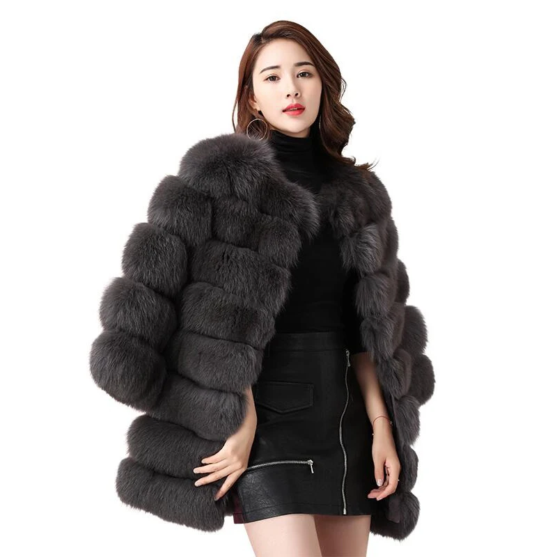 

Luxurious Fox Fur Coat,100% Real Value Fox Fur Coats,Women's Winter Jacket,Ladies Down Jacket,Women's Fur Coat From Natural Fur