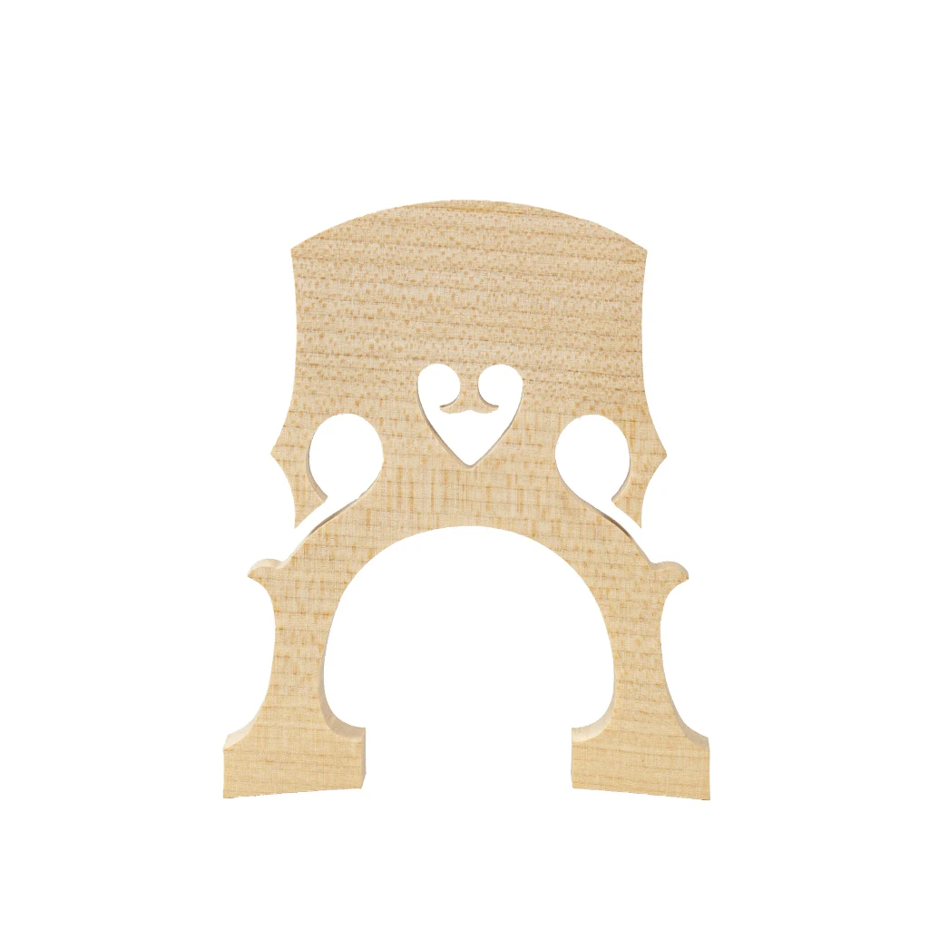 NAOMI 10pcs/1set 3/4 Cello Bridge Selected Maple Wood Bridge Excellent Performance New Design