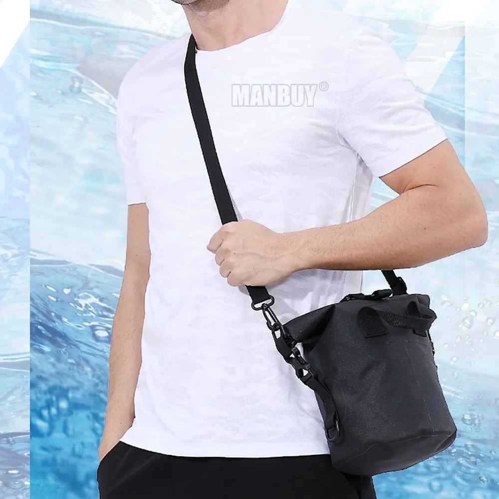 2024 Original Nitecore WDB05 5L 500D TPU Waterproof Dry Bag Hight Capacity Outdoor Camping BLACK