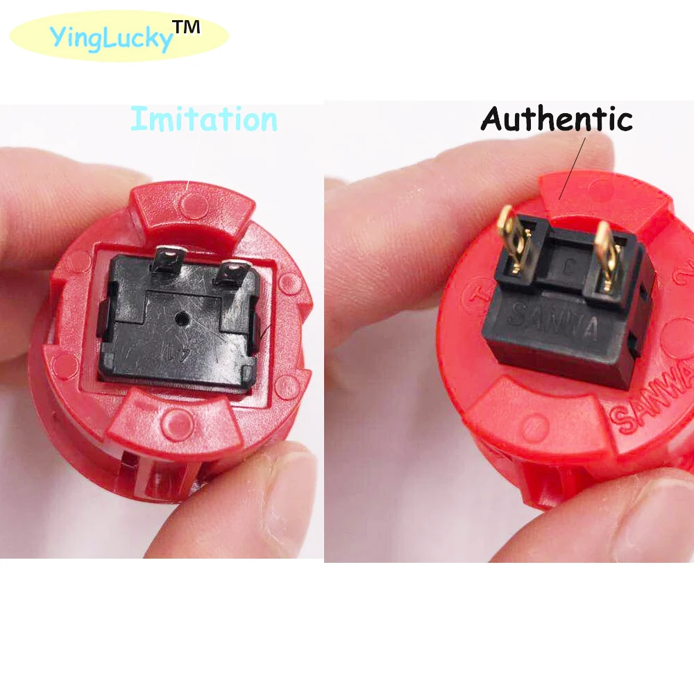 6ps sanwa obsf-30 buttons sanwa replacement arcade game button 30mm push button