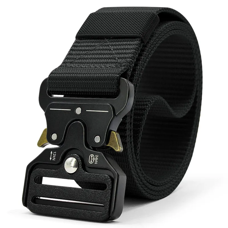 2024 New Belt Tactical Metal Belt Multifunctional Alloy Buckle High Quality Waist Buckle Nylon Belt