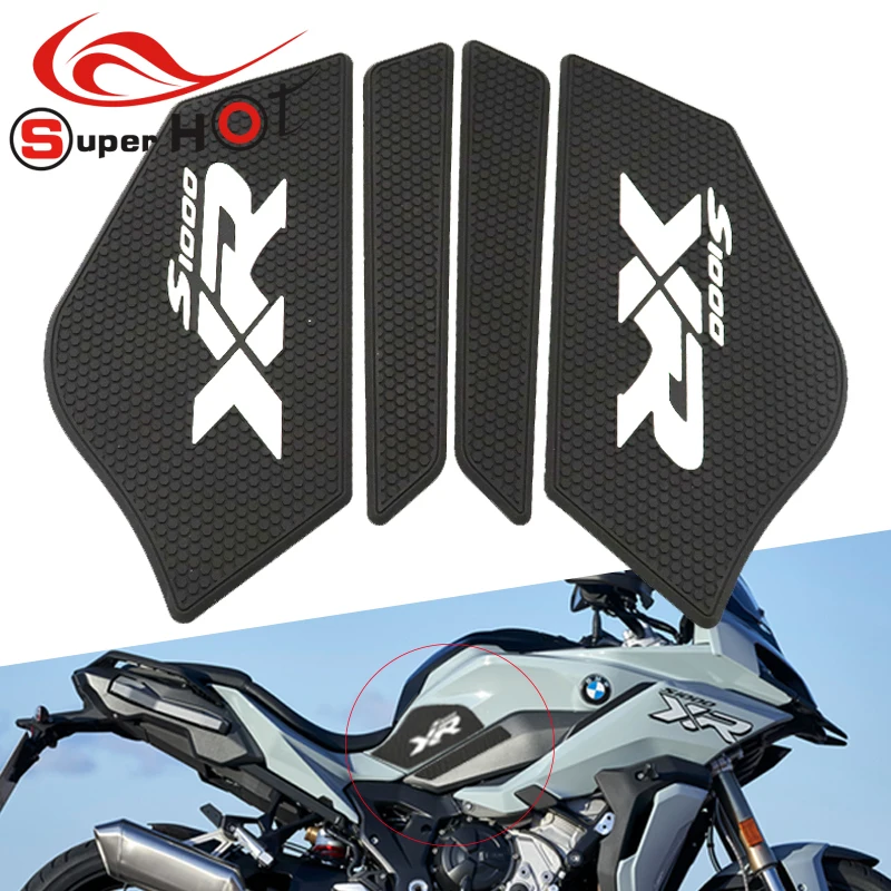 

For BMW S1000XR S 1000XR S1000 XR 2020 2021 Motorcycle Accessories Gas Fuel Tank Side Pad Rubber Protector Stickers Decals