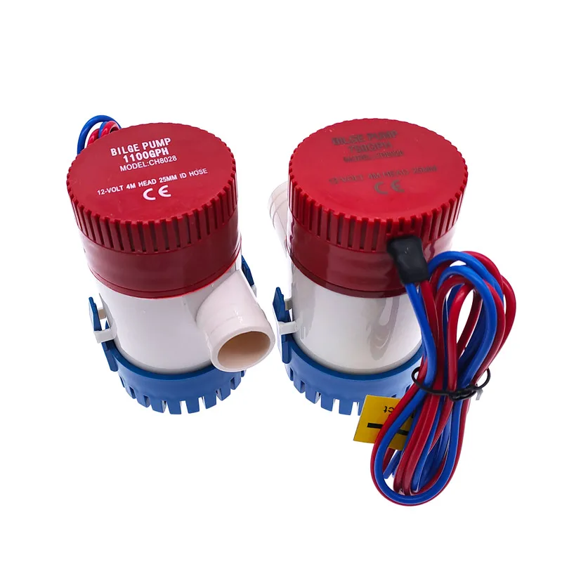Bilge Pomp 500GPH 12V Niet-Automatische Marine Ele... – Vicedeal