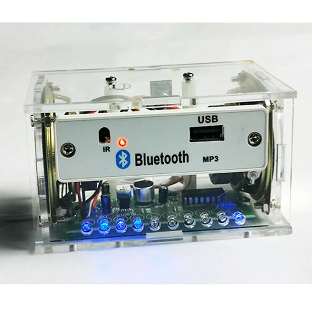 سمّاعات بلوتوث إنتاج وتجميع لتقوم بها بنفسك أجزاء طاقم اللحام الإلكتروني طالب تدريس ممارسة التدريب مكون حزمة