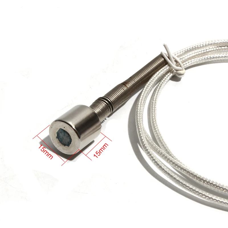 LUJINXUN Strong Magnet Attraction Type Temperature Sensor PT100 Magnetic Probe Adsorption Thermal Resistance -60 - 80 Degree