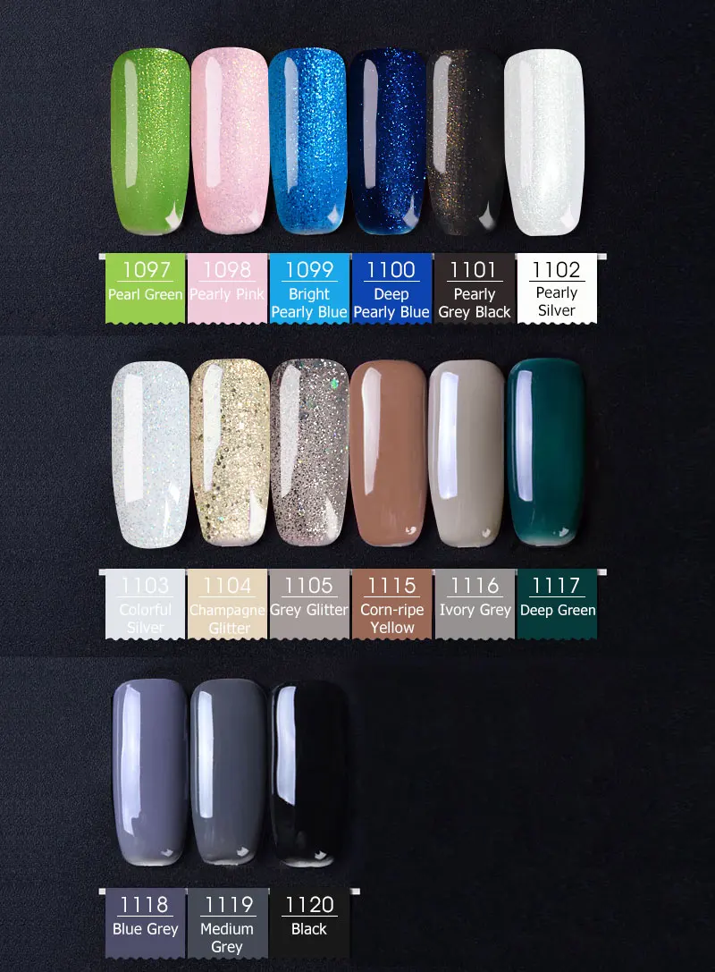Nail Art Design Maniküre Venalisa 111 Farben 1000 ml Soak Off Emaille Gel Nagellack UV Gel Nagellack Lack Lack Rohstoffe – Detail 10