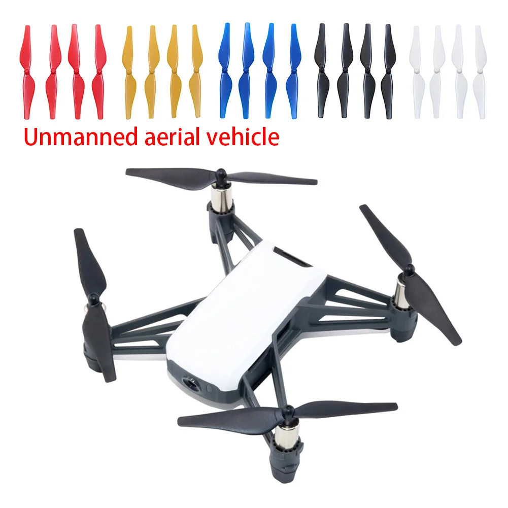 4PCS Remote Control Propeller Hot Sell Toy Parts High Quality Colorful Propellers For DJI Tello Drone Blade Accessories Parts