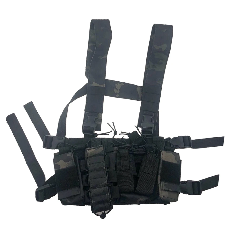 Tactical Hunting Vest Airsoft Paintball Carrier Strike chaleco chest rig Pack Pouch Light Weight vest