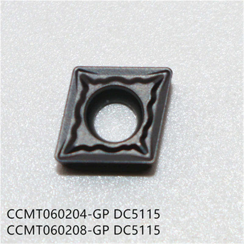 10 sztuk CCMT060204 CCMT09T304 CCMT120404 DC5115 wkładki z węglika wysokiej jakości narzędzia CNC tokarka do toczenia narzędzie do żeliwa