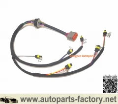 Longyue 222-5917 Injector Wiring Harness Replacement for Caterpillar 324D 325D E325D 329D Excavator C7 Engine