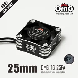 OMG 25mm 30mm 35mm 40mm 50mm High Speed Aluminum Frame Cooling Fan for ESC/Motor