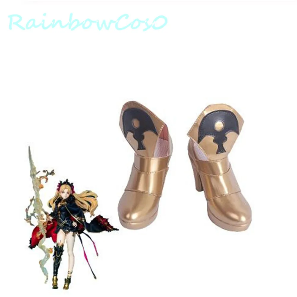 FGO Fate Grand Order Lancer Ereshkigal  Cosplay Shoes Boots Game Anime Halloween RainbowCos0 W926