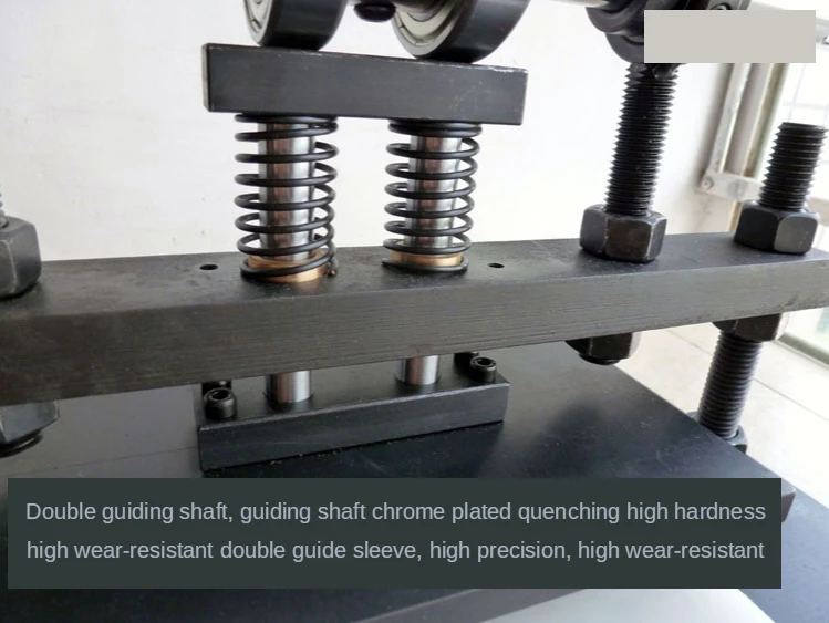 Leather indentation / cutting machine, manual die cutting machine, punching leather die cutting machine