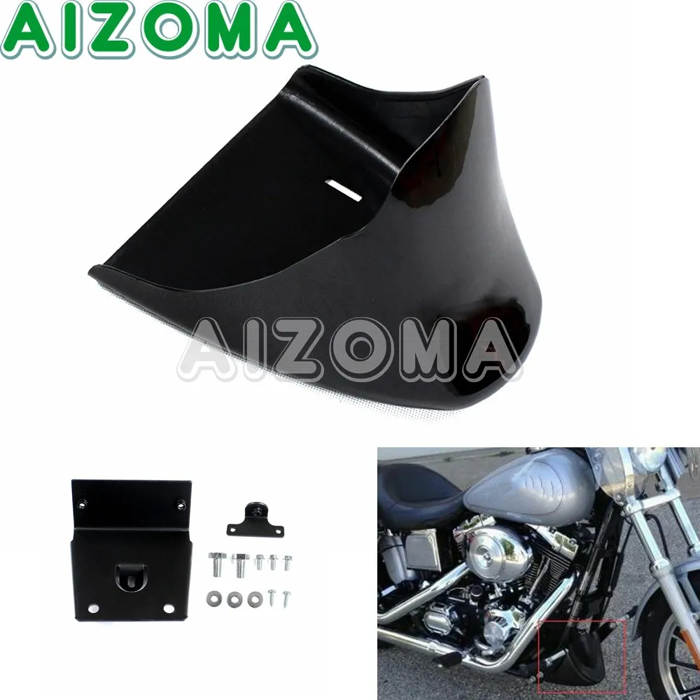 Motorcycle Lower Spoiler Guard Front Chin Bottom Air Dam Fairing For Harley Sportster 883 1200 XL1200 XL883 Iron Custom 04-2020