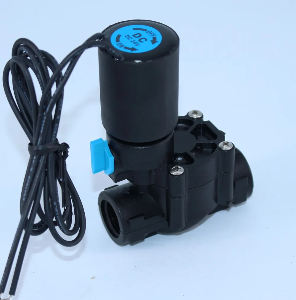 صمام الملف اللولبي للري ذو التدفق المنخفض ، DC12V24VAC24V220V ، 6-24V ، 3 نقاط ، 6 نقاط ، 1 بوصة
