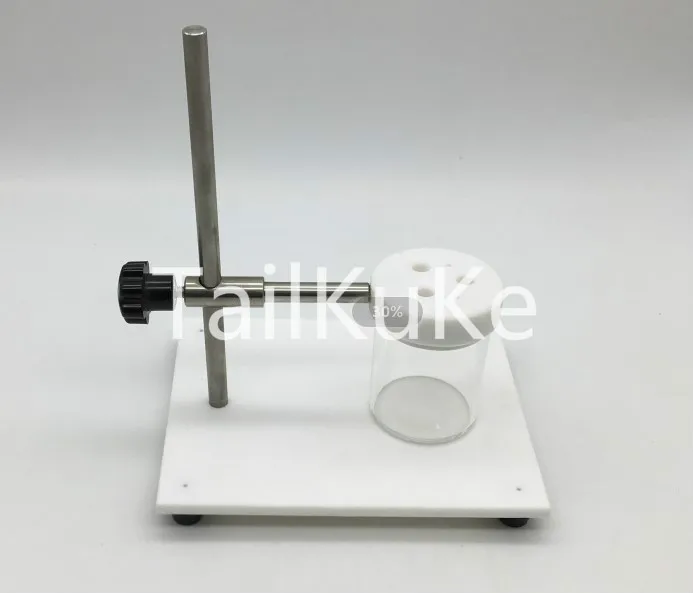 Electrode Stand / Simple Electrode Rack Cell Three Electrode Electrolyzer PTFE Base / Iron Stand