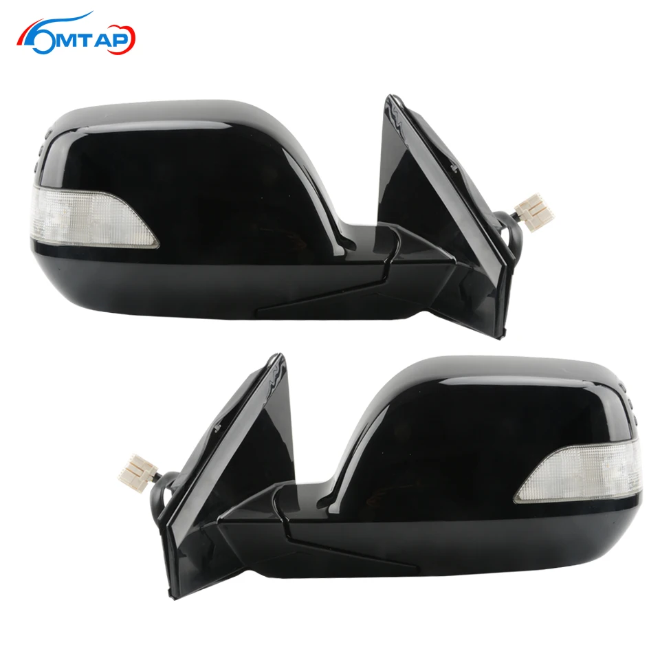 

MTAP Exterior Rearview Mirror Assy With Electric Folding LED Heated For Honda CRV CR-V 2007 2008 2009 2010 2011 RE1 RE2 RE4