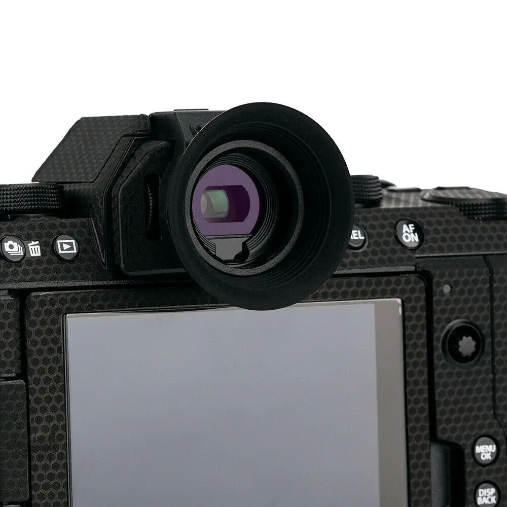การออกแบบตามหลักสรีรศาสตร์ยาวกล้อง Eyecup ช่องมองภาพช่องมองภาพสําหรับ Fuji Fujifilm X-S10 X-T200 XS10 XT200 อุปกรณ์เสริม