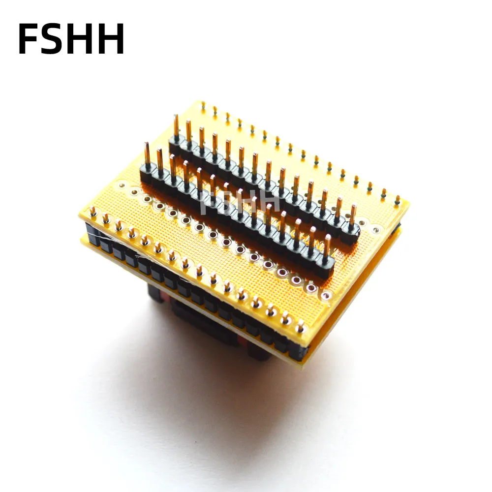 PLCC32 Để DIP28 Lập Trình Viên Adapter PLCC32-DIP28 Adapter PLCC32 Thử Nghiệm Ổ Cắm