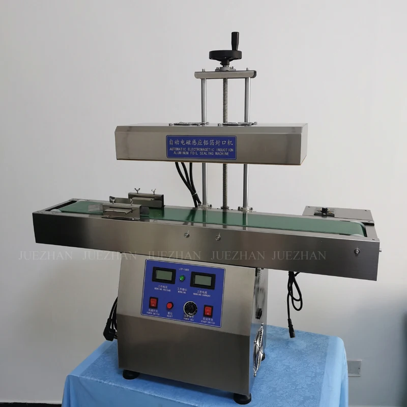 

New vertical Electromagnetic induction aluminum foil sealing machine for glass bottle aluminum foil gasket sealing machine 110V