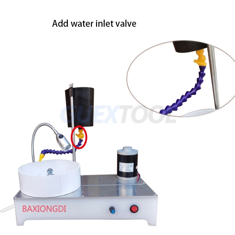 Lucidatrice per pietre per gioielli di precisione Macchina per lo stampaggio Macchina per sfaccettatura di gemme Smerigliatrice angolare per gemme a