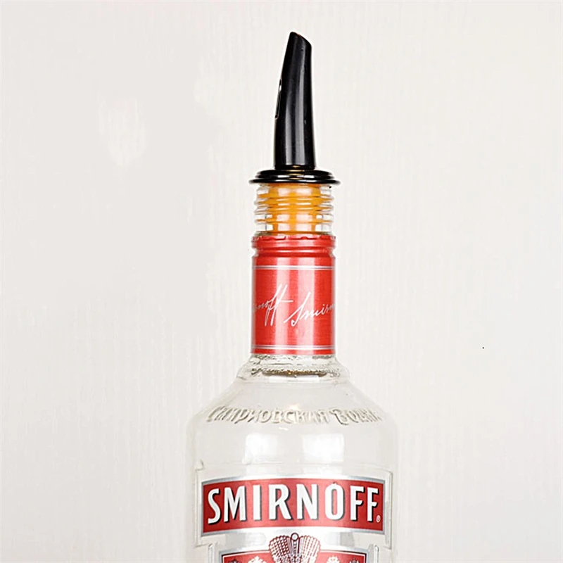 

10pcs Plastic Wine Bottle Pourer Stopper Stainless Steel Various Wine Liquor Spirit Pourer Free Flow Spout Stopper Cocktail Tool