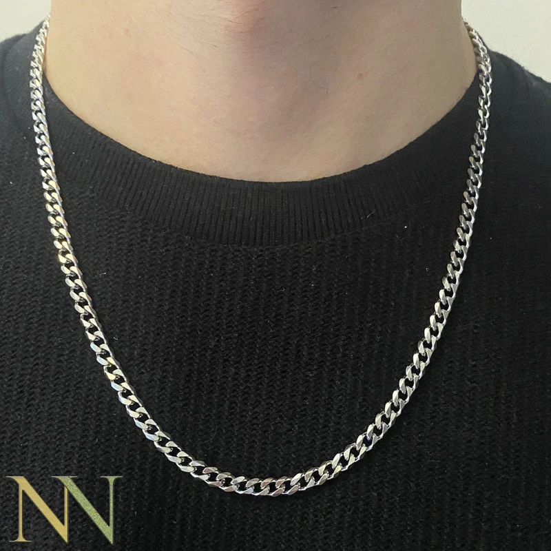 10 Meter Edelstahl-Kubaner-Gliederkette für Männer und Frauen, Großpackung Curb-Kette, Gold PVD-Rolle für Halsketten, Armbänder und Schmuckherstellung – Detail 13