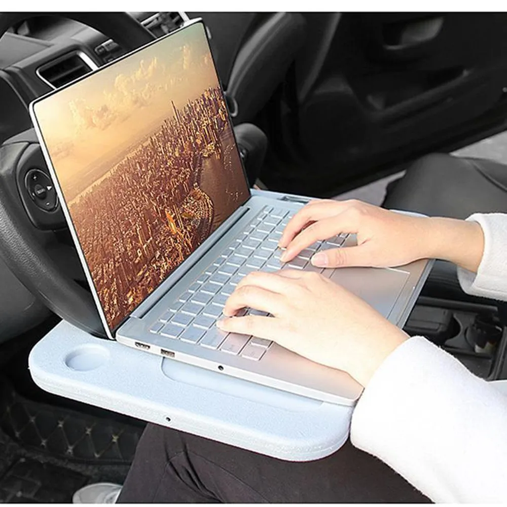 

Car TableSteering Wheel Eat Work Cart Drink Food Coffee Goods Holder Tray Cars Laptop Computer Desk Mount Stand Seat Table